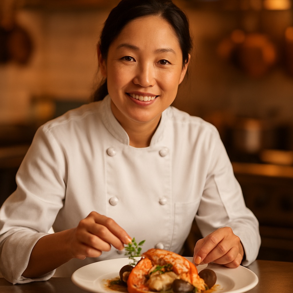Chef Ji-Yeon Park, founder and executive chef of Haean